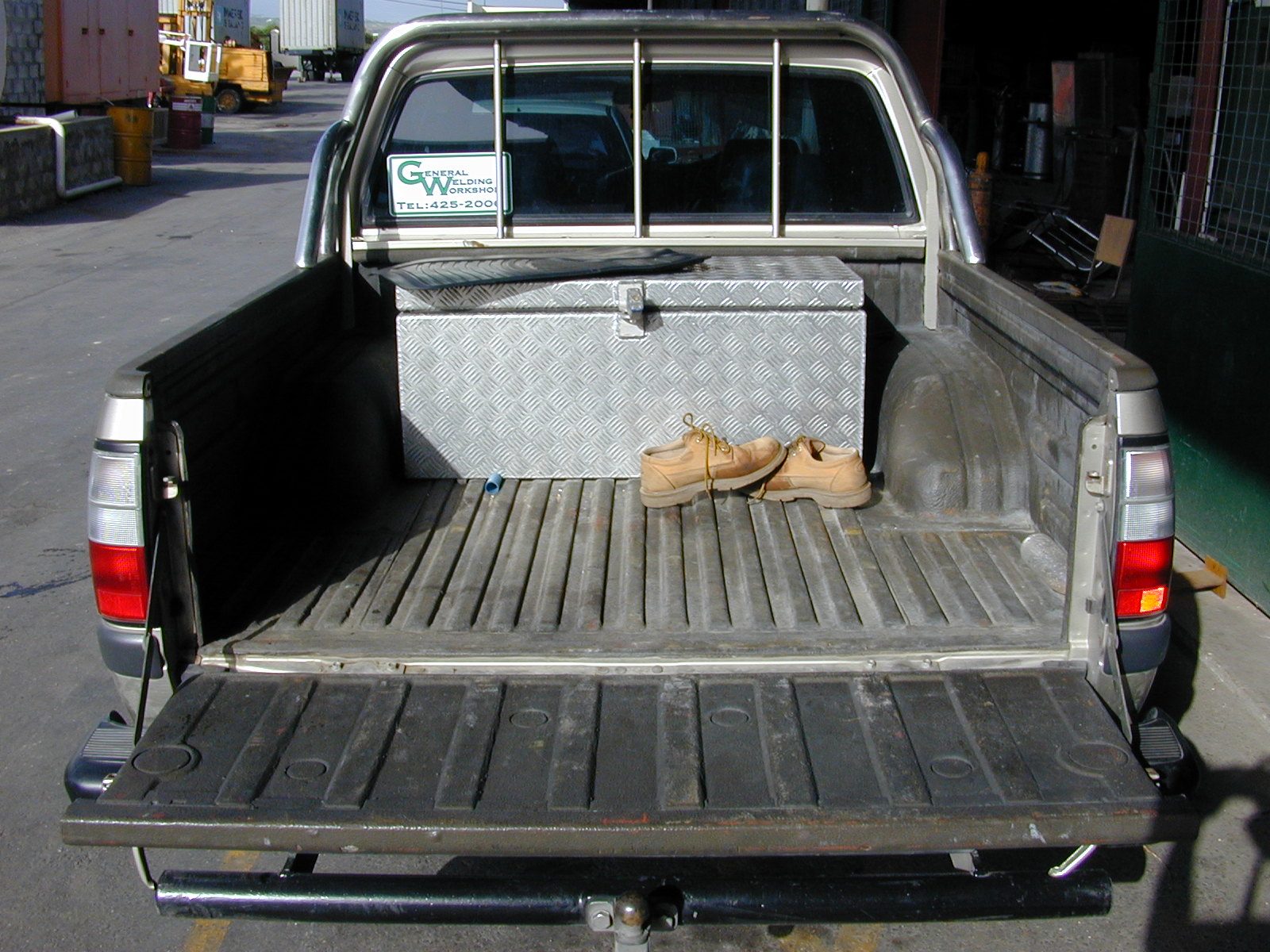 Flak Jacket polyurea applied to a load-bearing deck surface
